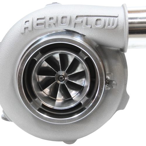 BOOSTED 5855 V-Band .83 Turbocharger 750HP, Natural Cast Finish External Wastegate, V-Band Inlet & Exhaust Flanges