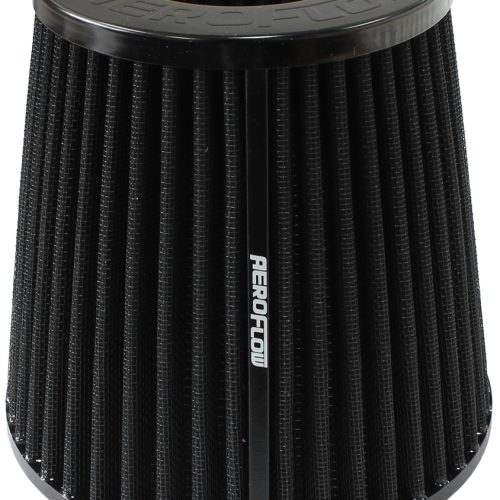 5″ CLAMP-ON INV TAPERED FILTER4.5 / 6.5 O.D, 6″ H BLACK