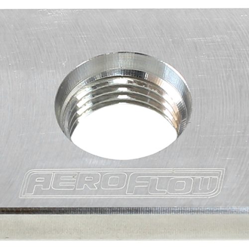 WELD IN ALLOY PLATE -6 ORB    PORTS FOR VACUUM INTERCOOLER