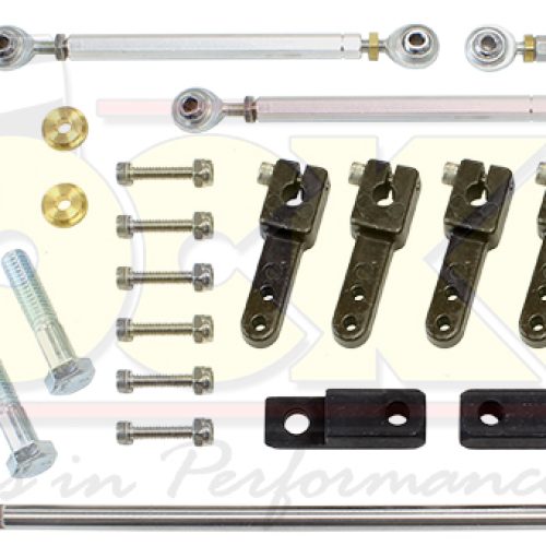 ENDERLIE TUNNEL RAM LINKAGE   BBC CHEV 4150 CARBS SIDE