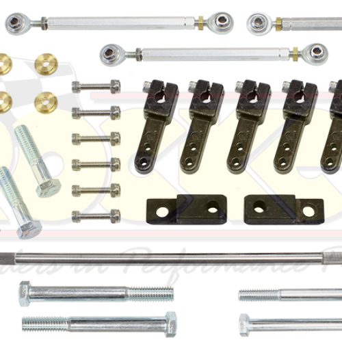 SIDEWAYS TUNNEL RAM LINKAGE   351C FORD 4150 CARBS