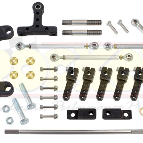 4150 SERIES DUAL CARB LINKAGE KIT SIDEWAYS BLOWER
