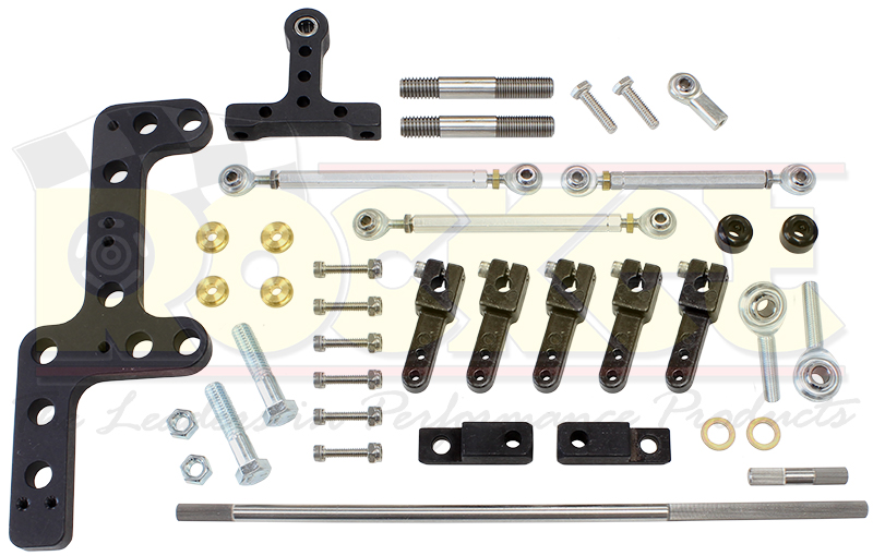 4150 SERIES DUAL CARB LINKAGE KIT SIDEWAYS BLOWER