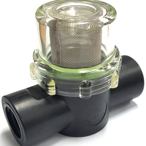 SNOW 50 MESH WATER / METHANOL FILTER VAC SIDE ONLY. 3/8 NPT