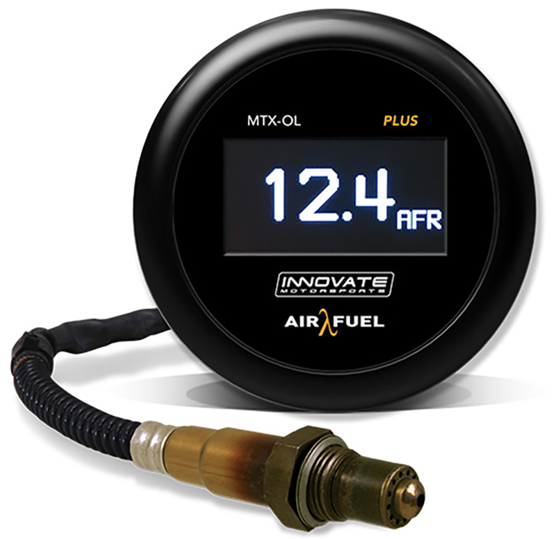 MTX-OL PLUS AIR FUEL RATIO DIGITAL GAUGE. 8FT W/O2 SENSOR