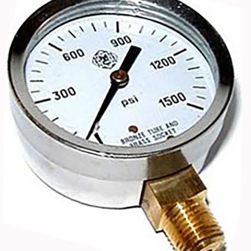 NITROUS PRESSURE GAUGE        0-1500 PSI, 2-1/4″ OD