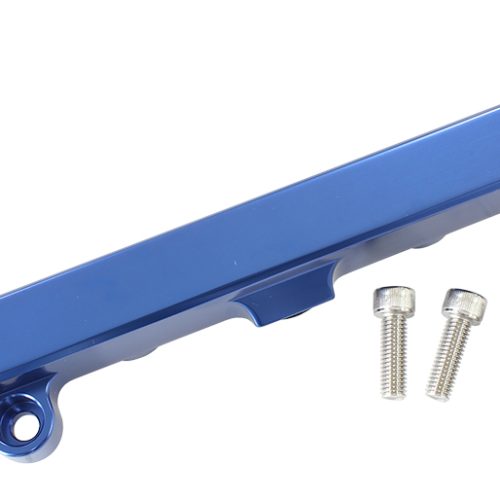 HONDA K20 K24 FUEL RAIL -8ORB INLETS / OUTLETS BLUE