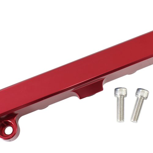 HONDA K20 K24 FUEL RAIL -8ORB INLETS / OUTLETS RED