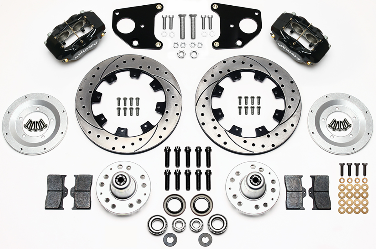 DUST BOOT FRONT KIT, 12.19" DODGE B & E BODY 1962-72