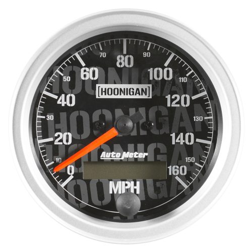 HOONIGAN 3-3/8″ SPEEDOMETER   ELECTRONIC, 160MPH, LCD ODO