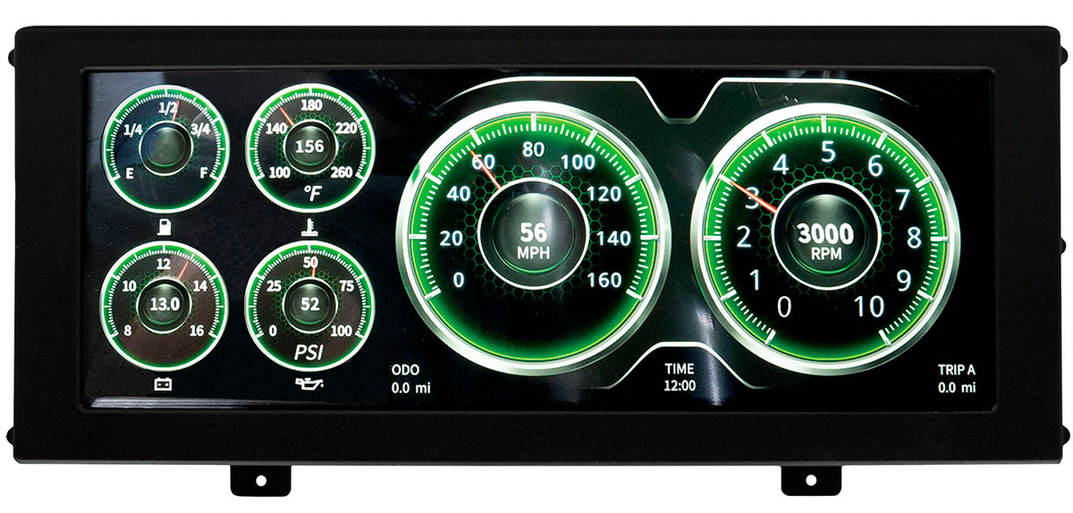 INVISION DIGITAL DISPLAY DASH 12.3" HD LCD, UNIVERSAL
