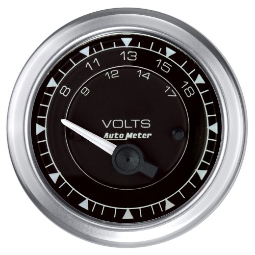 CHRONO 2-1/16″ VOLTMETER      8-18 VOLTS, SHORT SWEEP ELECT