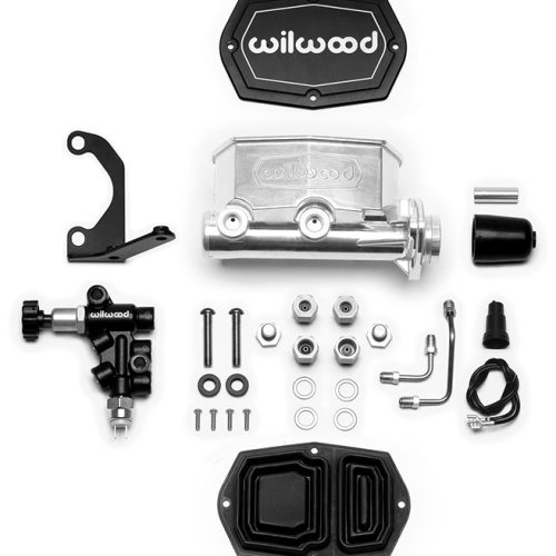 COMPACT TANDEM M/CYL KIT WITH BRACKET & VALVE, 1″ BORE, POL