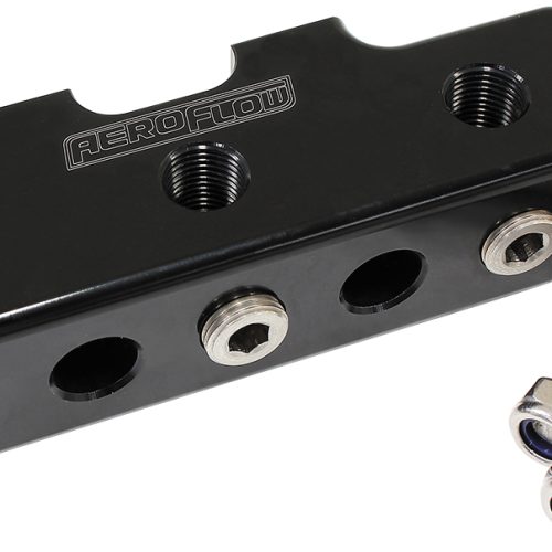 PRESSURE SENSOR BLOCK BLACK 9 x 1/8″ NPT PORT MOUNT LOG