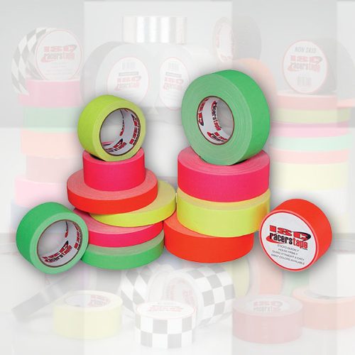 DULL FINISH GAFFERS TAPE NEON YELLOW, 2″ X 45′ ROLL