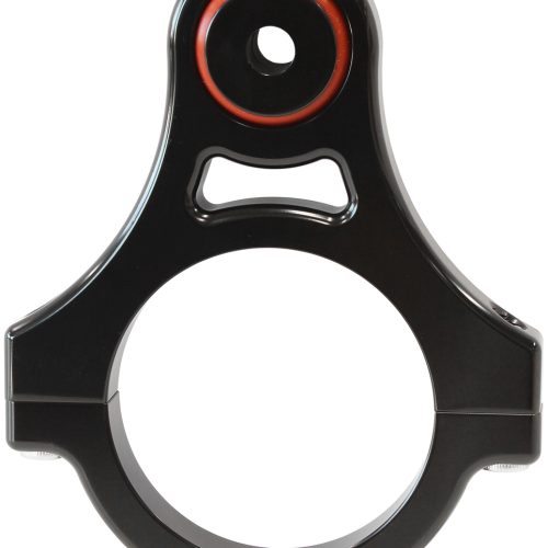 BILLET EXHAUST HANGERS 2″ BLACK WITH SOFT HITEMP BOOT