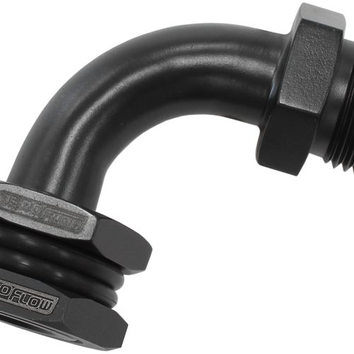 BULKHEAD 90 TURBO DRAIN -10AN MALE OIL PAN SUMP ADAPTER