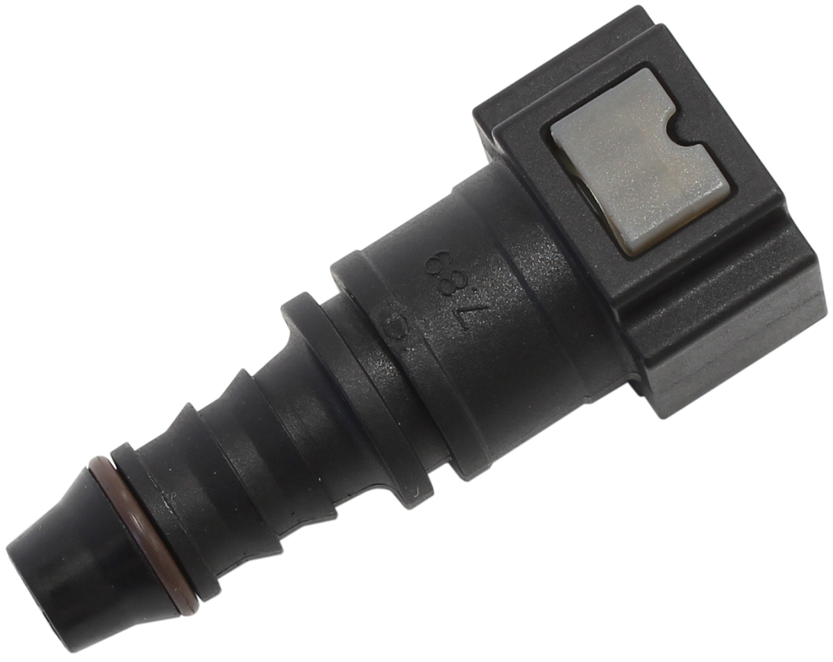 PUSH ON 5/16" EFI FITTING TO 3/8" / 9.65MM BARB STRAIGHT