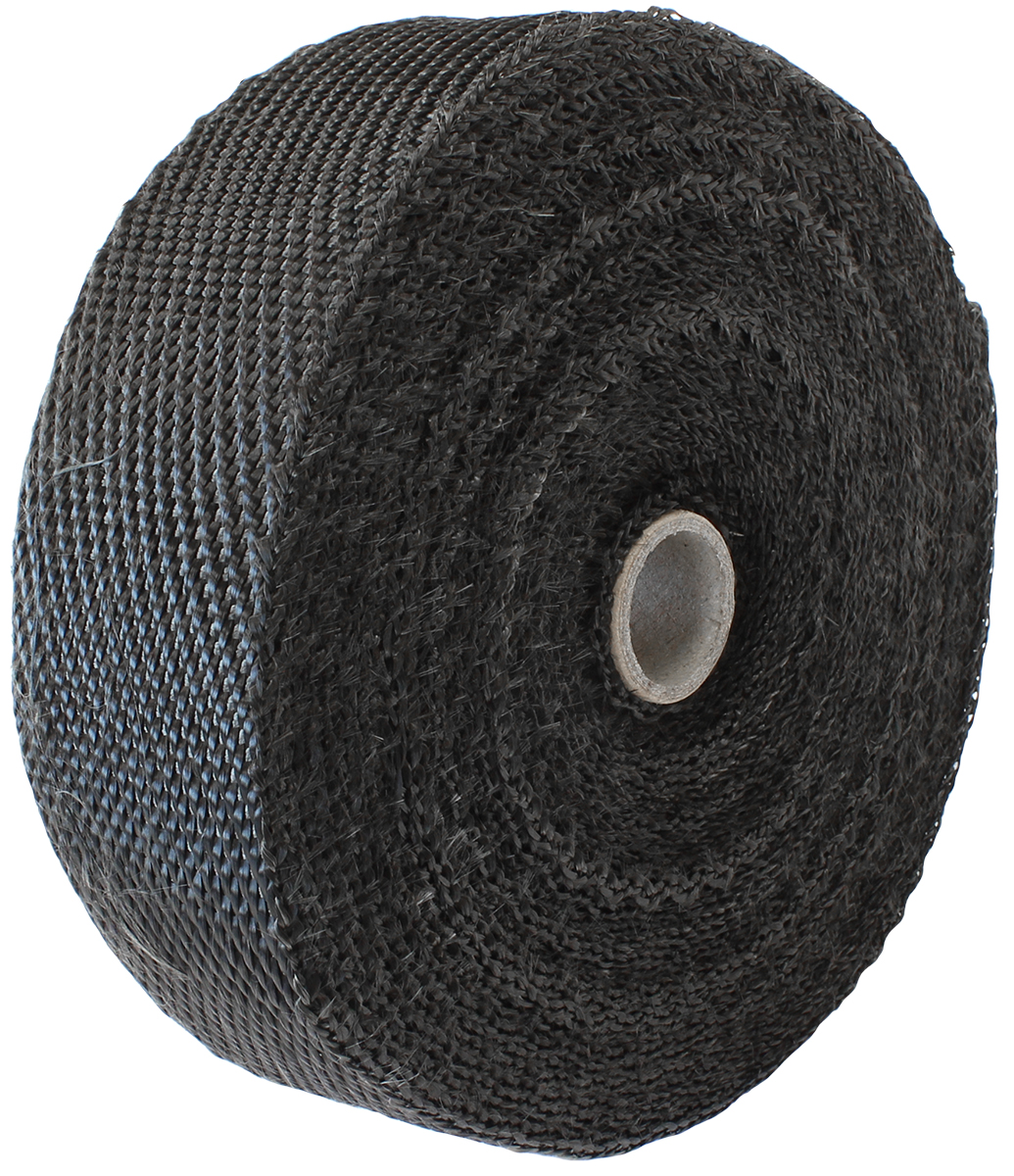 EXHAUST INSULATION WRAP2"X50FT50 FOOT BLACK TITANIUM ROLL