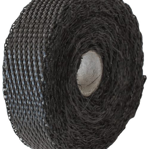 EXHAUST INSULATION WRAP1″X15FT15 FOOT BLACK TITANIUM ROLL