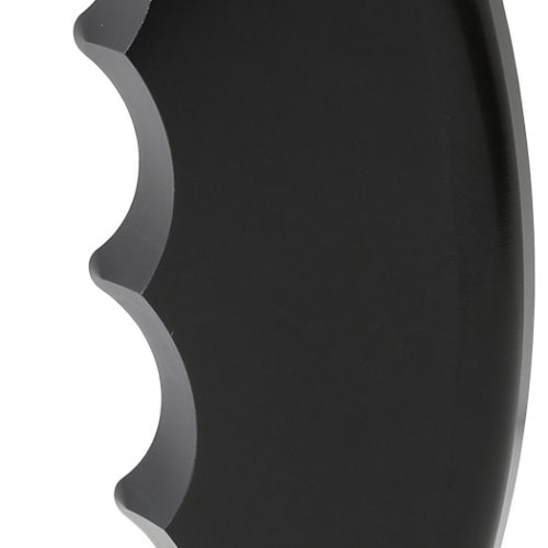 BARE PISTOL GRIP SIDE PLATE   PASSENGER HANDLE BLACK