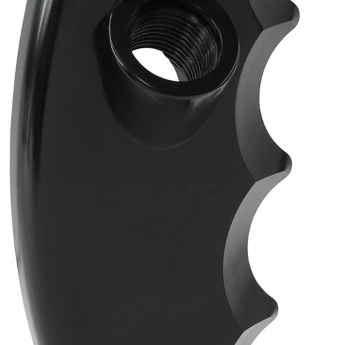 BUTTON PISTOL GRIP SIDE PLATE DRIVERS SIDE HANDLE BLACK