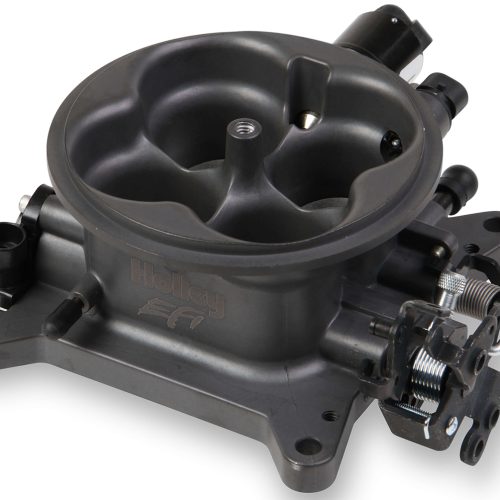 UNIVERSAL 4150 THROTTLE BODY 1000CFM, HARD CORE GREY
