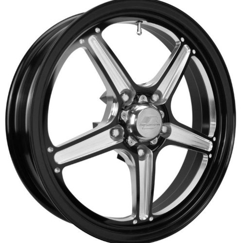 STREET LITE 17X4.5″ 2″BS BLACK5 X4.5″ BC 1PC FORGED SFI15.2