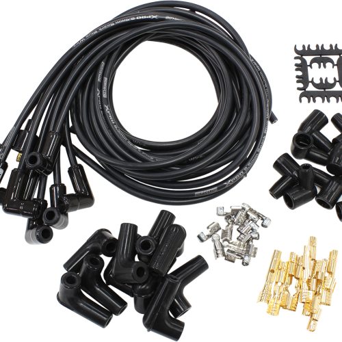 CERAMIC UNIV 90 DEG LEAD SET  BLACK 90 PLUG ENDS STD HEI V8