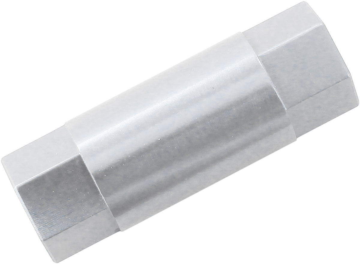 M6 FEMALE HEX SPACER SILVER 1 PER PACK 40mm LENGTH