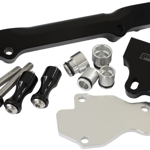 ROTARY FUEL RAIL KIT SERIES 6 7 & 8. MAZDA RX7 BLACK GEN 2