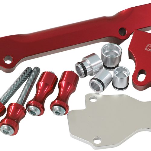 ROTARY FUEL RAIL KIT SERIES 6 7 & 8. MAZDA RX7 RED GEN 2