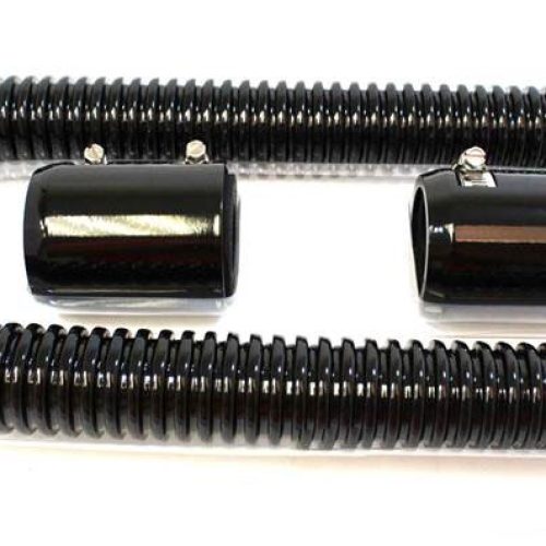 S/LESS STEEL RADIATOR HOSE KITBLACK, 1-3/4″ X 12″ LENGTH