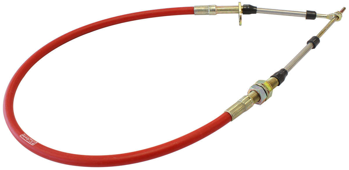 RACE SHIFTER CABLE 3 FOOT RED REPLACES BM80831 BANG SHIFT