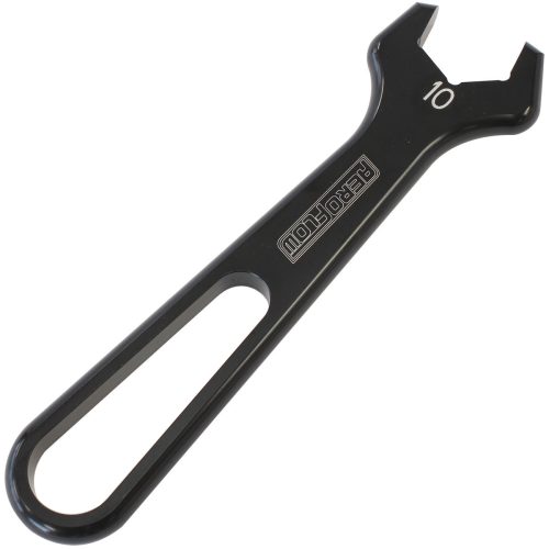 ALLOY PRO SPANNER SINGLE -10ANBLACK SINGLE -10AN PRO WRENCH