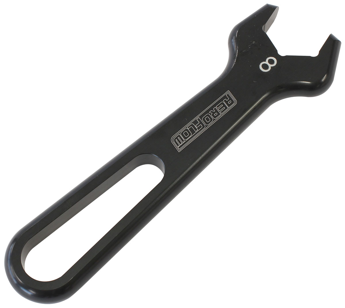 ALLOY PRO SPANNER SINGLE -8AN BLACK SINGLE -8AN PRO WRENCH