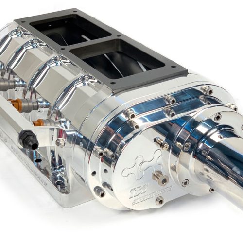 BLOWER 8-71 EFI BILLET CASE   HIGH HELIX, POLISHED