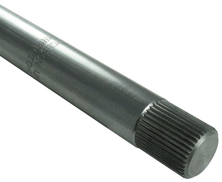 BORGESON 14" 3/4-36 X 3/4-36 S/S ROUND STEERING SHAFT