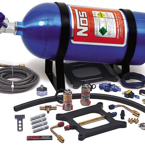 SUPER POWERSHOT KIT, 4BBL SQ/BORE HOLLEYADJUSTABLE 50-150HP