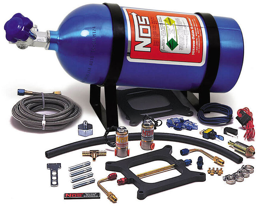 SUPER POWERSHOT KIT, 4BBL SQ/BORE HOLLEYADJUSTABLE 50-150HP