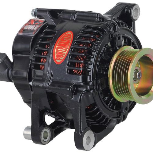 BLACK CHRYSLER ALTER 170AMP DENSO STYLE. 7 GROOVE XS VOLT