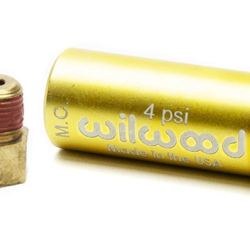 RESIDUAL PRESSURE VALVE, 4PSI GOLD, INCLUDES FITTINGS