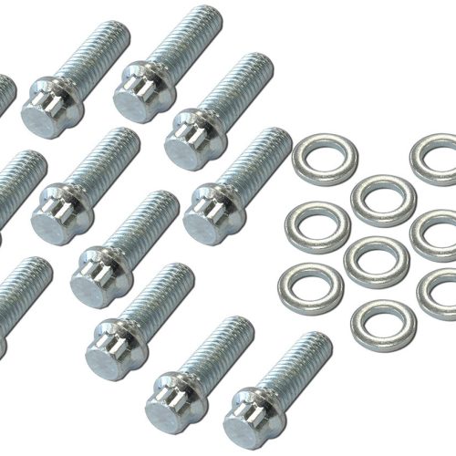 INTAKE BOLTS 3/8-16 1″ UHL    12 POINT HEAD PACK OF 12