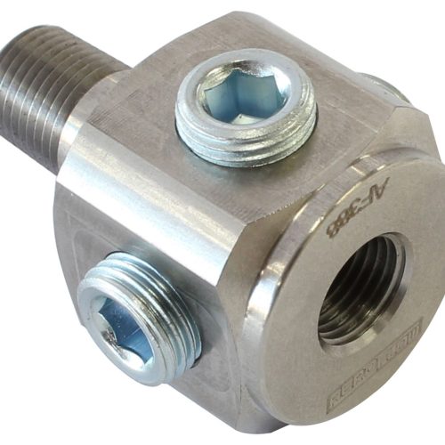 1/8″ BSP TO NPT BLOCK ADAPTER 1 x MALE TO 5 x FEMALE TEE
