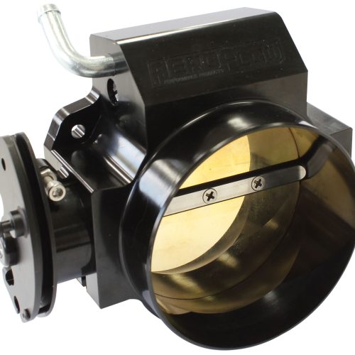 GM LS 105MM THROTTLE BODY     BLACK USES STD IDLE & TPS