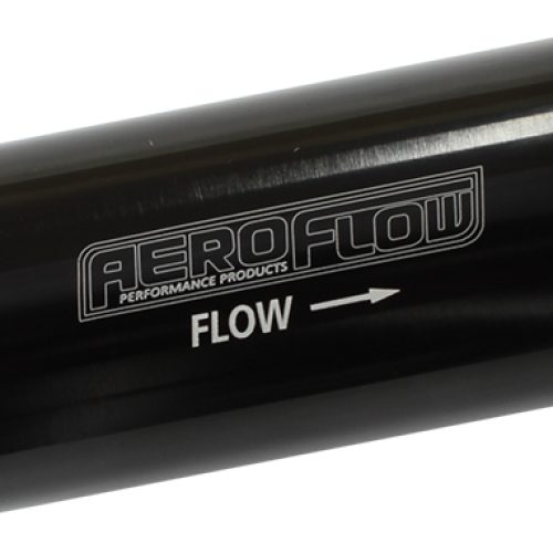 AEROFLOW PRO FILTER 40 MICRON BLACK FEMALE -8 ORB 1.25″x3.5″