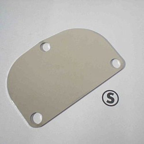 STROM 97 CARB BLANK OFF PLATE S/S SUIT 3 BOLT 2BBL