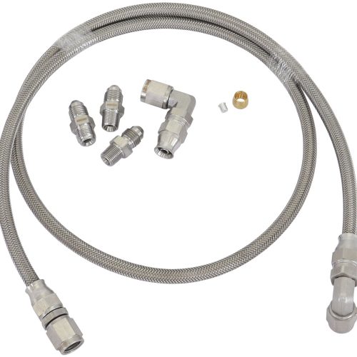 UNIVERSAL TURBO OIL FEED LINE -4AN LINE KIT NPT/BSP 1 METRE