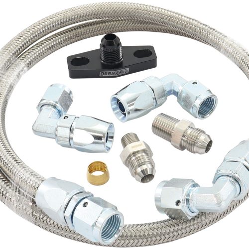 UNIVERSAL TURBO OIL FEED LINE -6AN LINE KIT NPT/BSP 1 METRE