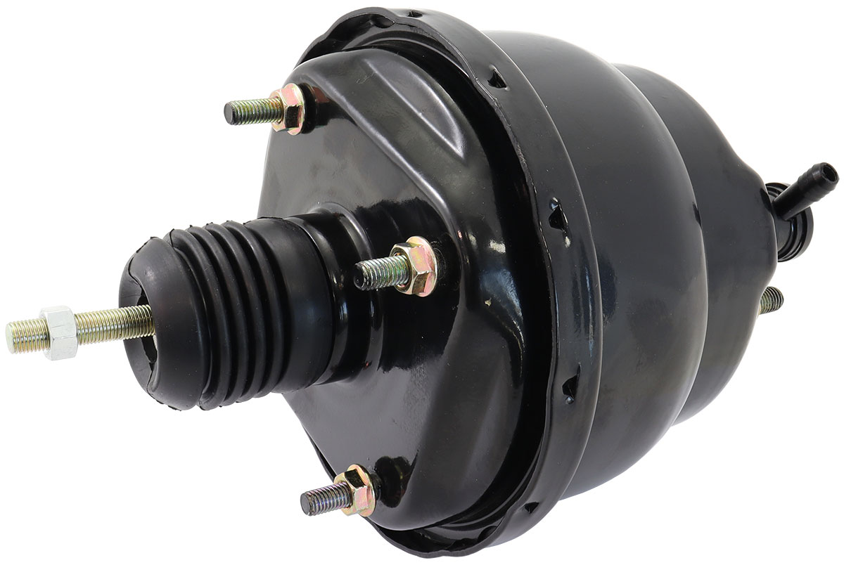 GM BRAKE BOOSTER 7" BLACK DUAL DIAPHRAM